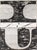 An ink drawing, titled "I vs. U" by the American artist James Spencer Russell (1915-2000). In black, white, and gray, this...