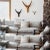 Medium Nguni Head Black Iroko, Animal Head Wall Sculpture, Gunsmoke For Sale In Dallas - Image 6 of 9