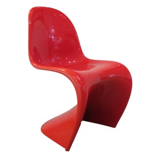 Vintage Panton Classic Chair With Glossy Finish For Sale