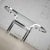 Mid-Century Modern to Modern Polished Chrome Oval Sofa or Console Table For Sale - Image 6 of 12