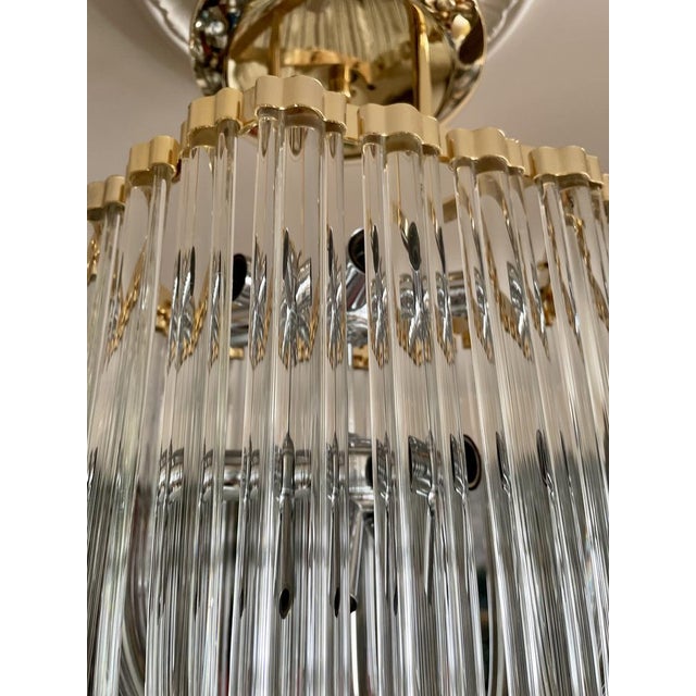 Venini Chandelier by Paolo Venini for Venini, 1970s For Sale - Image 4 of 8