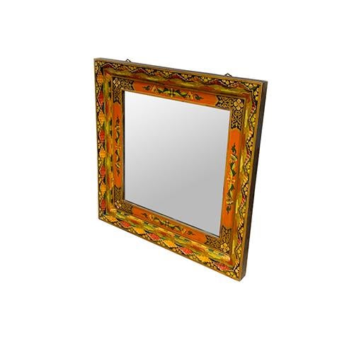 Tibetan Style Wall Mirror- For Sale In New York - Image 6 of 7