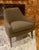 Wood Global Views Mid-Century Modern Style Club Chair With Boomerang Wood Detail For Sale - Image 7 of 14