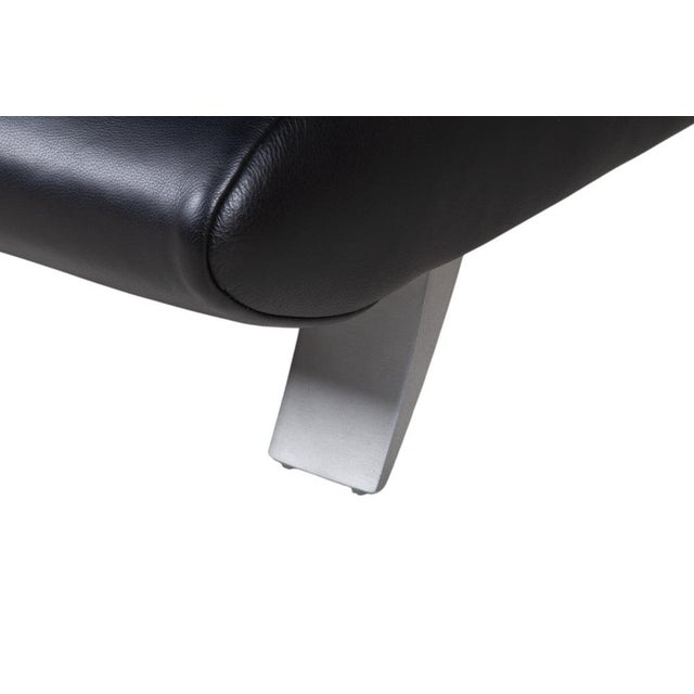 Black Rossini Leather Chair from Koinor For Sale - Image 8 of 16