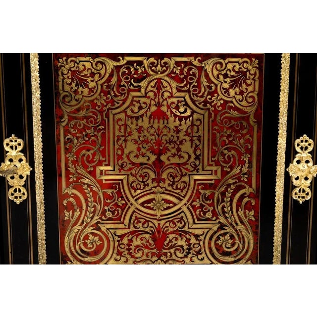 Antique Mid-19th Century Boulle Chest of Drawers, France For Sale - Image 5 of 17