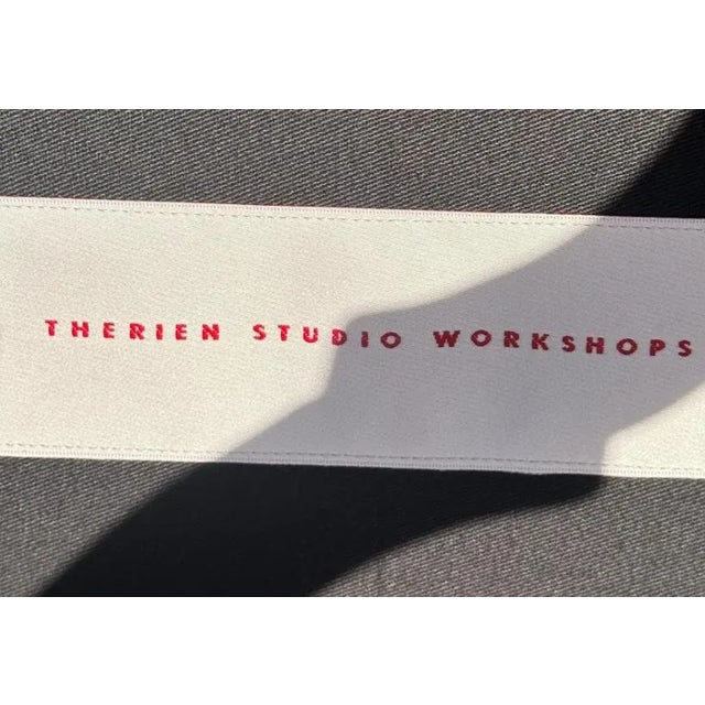 Italian Therien Workshops for Dessin Fournir Italian Walnut Arm Chair - Venetian For Sale - Image 3 of 6