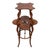 R. J. Horner & Co. Rj Horner Carved Mahogany Cloverleaf Plant Stand C1920 For Sale - Image 4 of 8