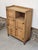 Brutalist Tall Sideboard with Cupboards, Drawers and Niche by Guillerme et Chambron, 1970s For Sale - Image 3 of 18