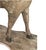 Burnt Umber Decorative 19th-Century Carved Wooden Horse on Platform For Sale - Image 8 of 13