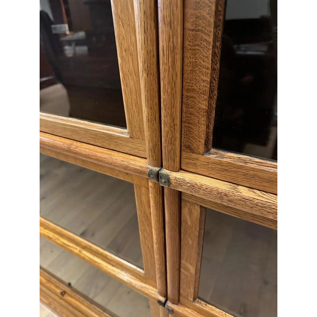 Vintage Bookcase from Globe Wernicke, Set of 6 For Sale - Image 5 of 8