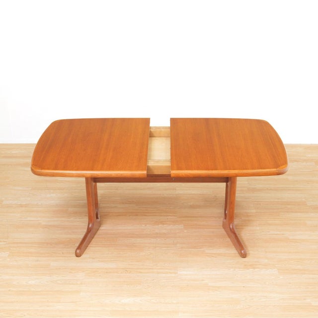 1970s Danish Extending Dining Table by Am Mobler For Sale In Los Angeles - Image 6 of 10