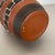 Zig Zag Fat Lava Ceramic Vases from Ilkra Ceramics, 1950s For Sale - Image 15 of 18