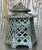 A fantastic vintage Asian lantern. A chic pagoda design in heavy wrought iron. A beautiful patina from time. Acquired from...