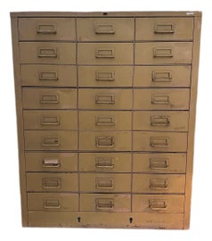 Example of Cole Steel Filing Cabinets