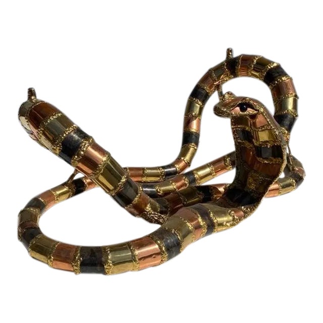 1970s Cobra Coffee Table Attributed to Henri Fernandez For Sale