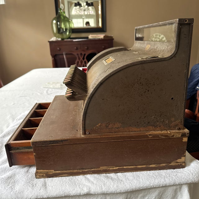 This 1933 model was originally a Remington model; when National Cash Register purchased Remington, this unit was reworked...