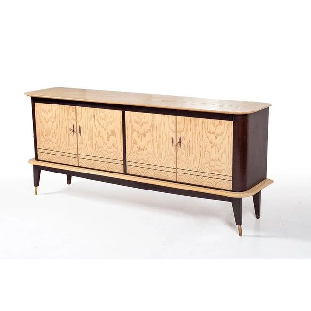 Vintage Set of Bar Cabinet & Sideboard in Mahogany & Ash, 1950s For Sale - Image 18 of 18