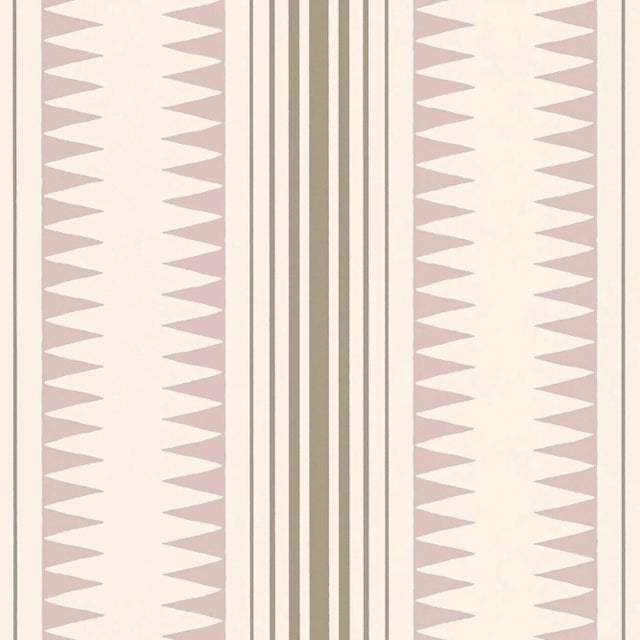 Contemporary Sample - Schumacher X David Oliver Brompton Wallpaper in Svelte For Sale - Image 3 of 3