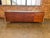 Mid-Century Modern Mid 20th Century Walnut Credenza With Leather Top Attributed to Stow & Davis For Sale - Image 3 of 9