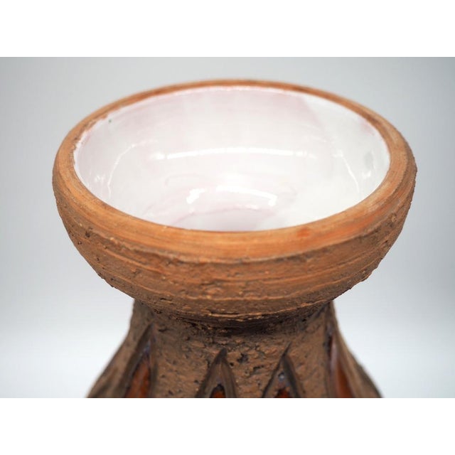 Black Vase by Marian Zawadzki for Tilgmans Keramik For Sale - Image 8 of 11