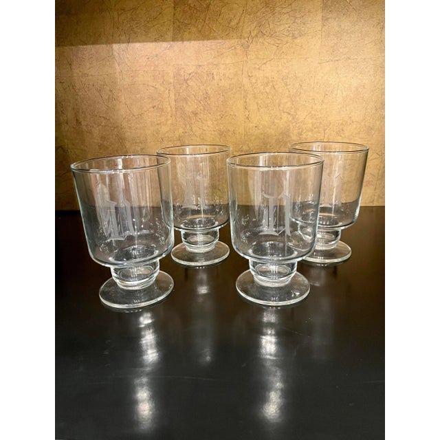 Set of 4; 16 oz. Excellent vintage condition. No chips, cracks, or scratches. These would make the BEST beer glasses for...