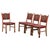 Brutalist Oak Dining Chairs by H. Kjærnulf, Denmark, 1960s, Set of 4 For Sale - Image 6 of 6