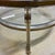 1970s Vintage Glass Top Chrome Gueridon Coffee Table With Claw and Ball Feet For Sale - Image 5 of 12