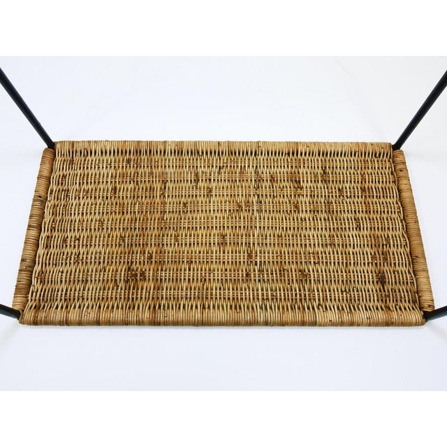 Long Side Table in Rattan & Wicker attributed to Carl Auböck, Austria, 1950s For Sale - Image 6 of 18