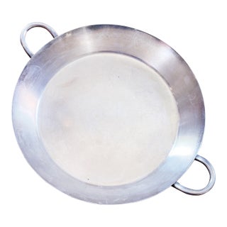 Vintage Christofle Silverplate Serving Dish From Grand Hotel in Nice France For Sale