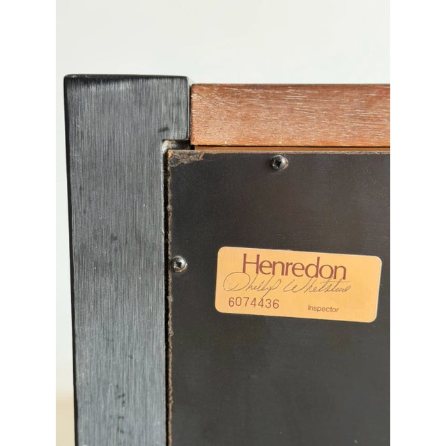 1980s Single Angular Nightstand by Henredon For Sale - Image 15 of 15