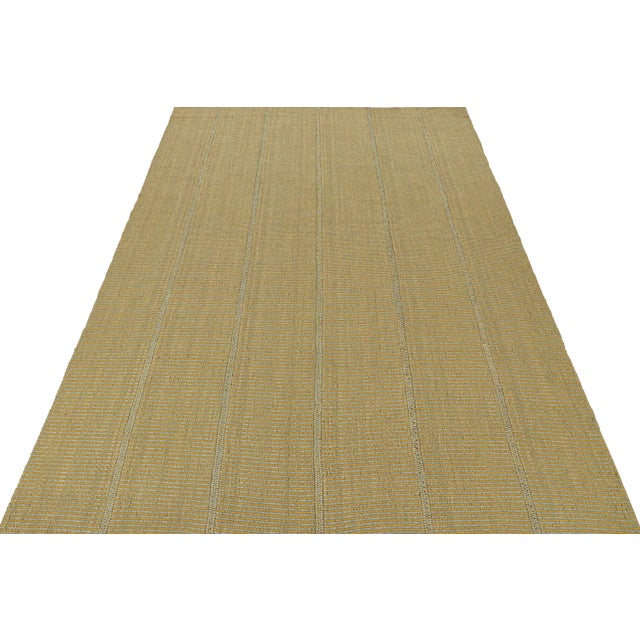 Handwoven in wool, this 10x14 Kilim is from a bold new line of contemporary flatweaves by Rug & Kilim. Further On the...