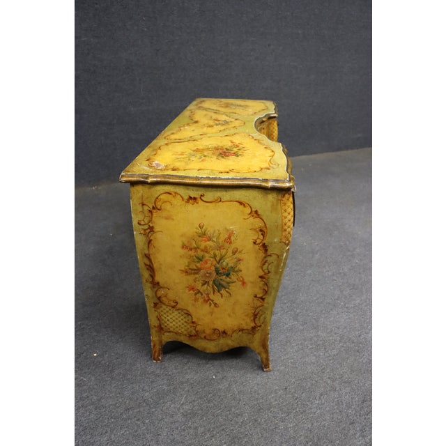 Italian Paint-Decorated Vanity by Ny Galleries For Sale - Image 12 of 17
