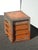 Mid-Century Modern Vintage Mid Century Modern Industrial Steel Table Top File Cabinet Four Drawers For Sale - Image 3 of 12