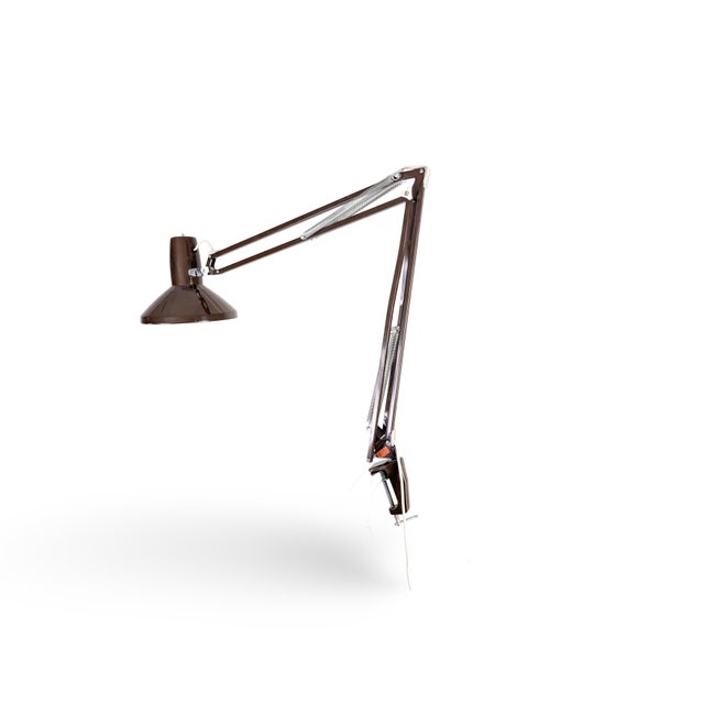 We are offering a beautiful architect-designed clamp lamp from the renowned French manufacturer Ledu for sale. Dating from...