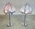 Mid-Century Modern Vintage Mid-Century Modern Pair of Laurel Style Chrome Wire Mesh Table Lamps For Sale - Image 3 of 8