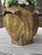 Brass Large Scale Vintage Palm Beach Style Brass Seashell Planter For Sale - Image 8 of 15