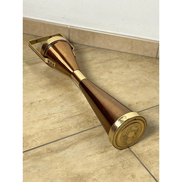 Column and Copper Column Ashtray, Italy, 1950s For Sale - Image 4 of 9