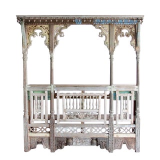 Antique Architectural Carved Fragment Bar For Sale