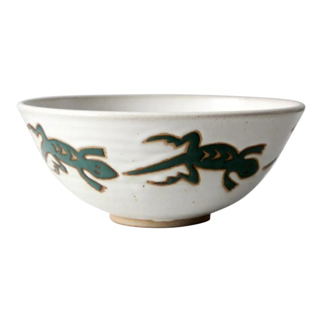 Vintage Studio Pottery Bowl For Sale