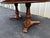 Late 20th Century Rustic Double Pedestal Oak Extension Dining Table For Sale - Image 12 of 12