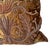 John-Richard Metallic Bullion Emboidered Brown Velvet Throw Pillows - Pair For Sale - Image 17 of 18