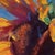 Vibrant sunflowers dominate the composition, their golden petals radiating warmth against a bright blue sky. The artist...