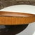 Black Mid-Century Round Teak Wood Serving Tray Japan Scandinavian Design For Sale - Image 8 of 11