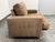 Dellarobbia Early 21st Century DellaRobbia Light Brown Ultrasuede Lounge Chair For Sale - Image 4 of 12
