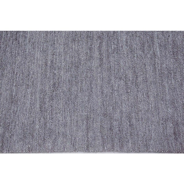 Large contemporary dove-grey area rug by Doris Leslie Blau Size: 15'2" × 17'1" (462 × 520 cm) A hand-knotted wool rug with...