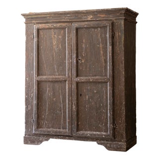 Tuscan Cabinet in Patina, 1700s For Sale