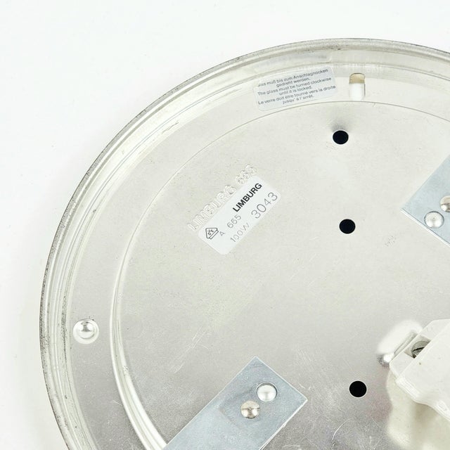 Mid-Century Modern Amber Bubble Glass Flush Mount by Helena Tynell for Limburg, 1970s For Sale - Image 11 of 12