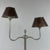 Table Lamp in Metal and Brown Leather, 1970s For Sale - Image 6 of 11