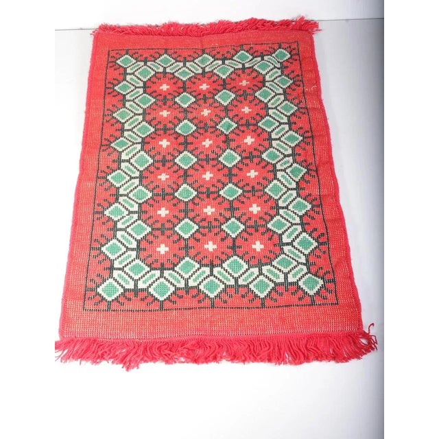 Mid-Century Czechoslovakian Wool Runner Rug, 1960s For Sale - Image 6 of 9