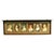 Wood 6 Pre-Raphaelite Portraits Mounted in an Oak Shelf For Sale - Image 7 of 7